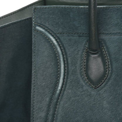 Celine Pony Hair Small Phantom Luggage Jade 19 of 24
