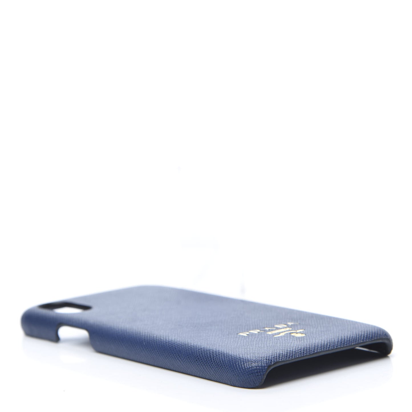 Saffiano Metal iPhone X Case Bleuette