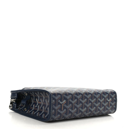Goyard Goyardine Jouvence Toiletry Pouch Navy 4 of 9