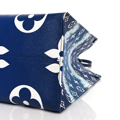 Louis Vuitton Monogram Escale Onthego GM Blue 10 of 12
