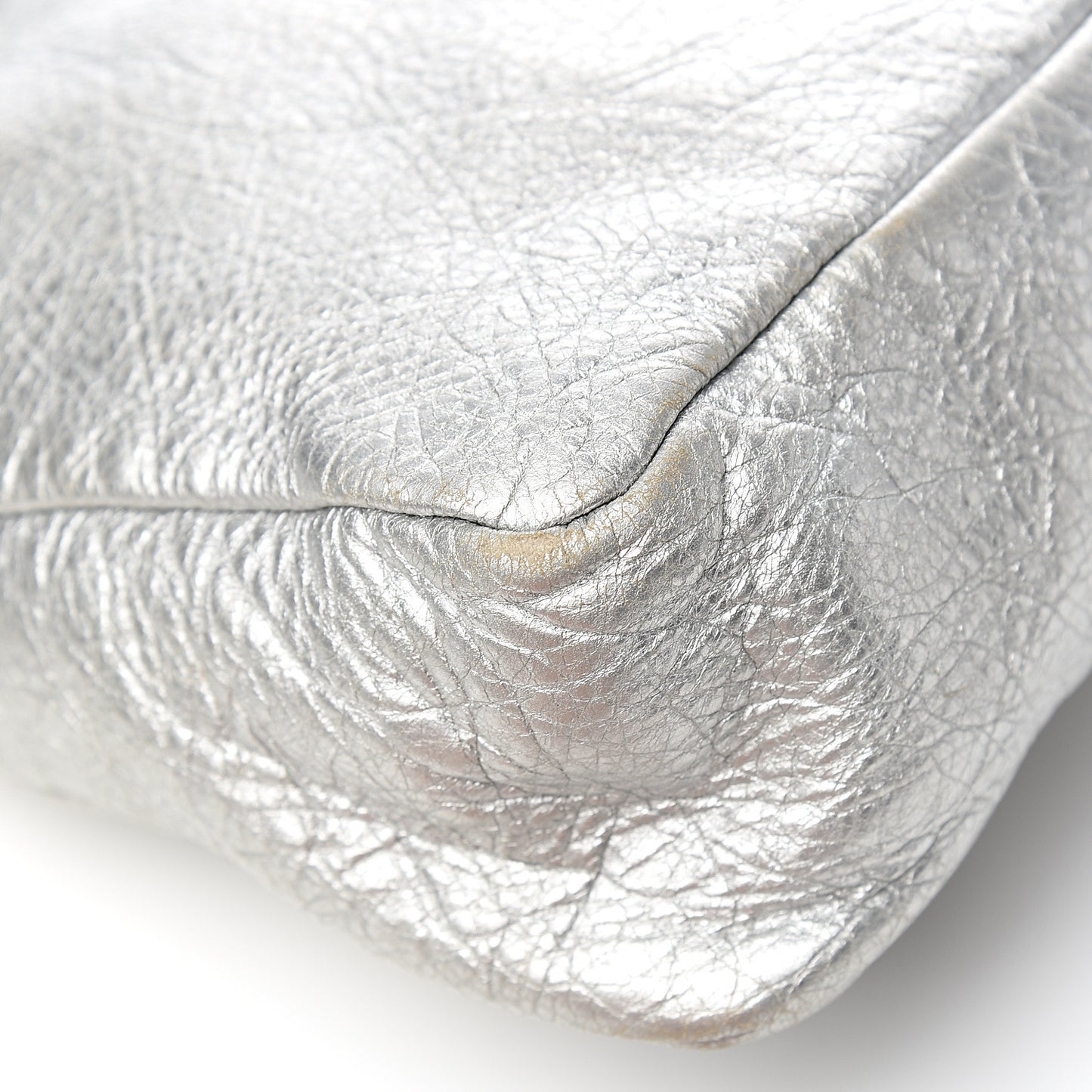 Metallic Agneau Classic Hardware Town Gris Aluminum