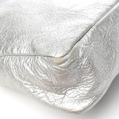 Balenciaga Metallic Agneau Classic Hardware Town Gris Aluminum 12 of 15