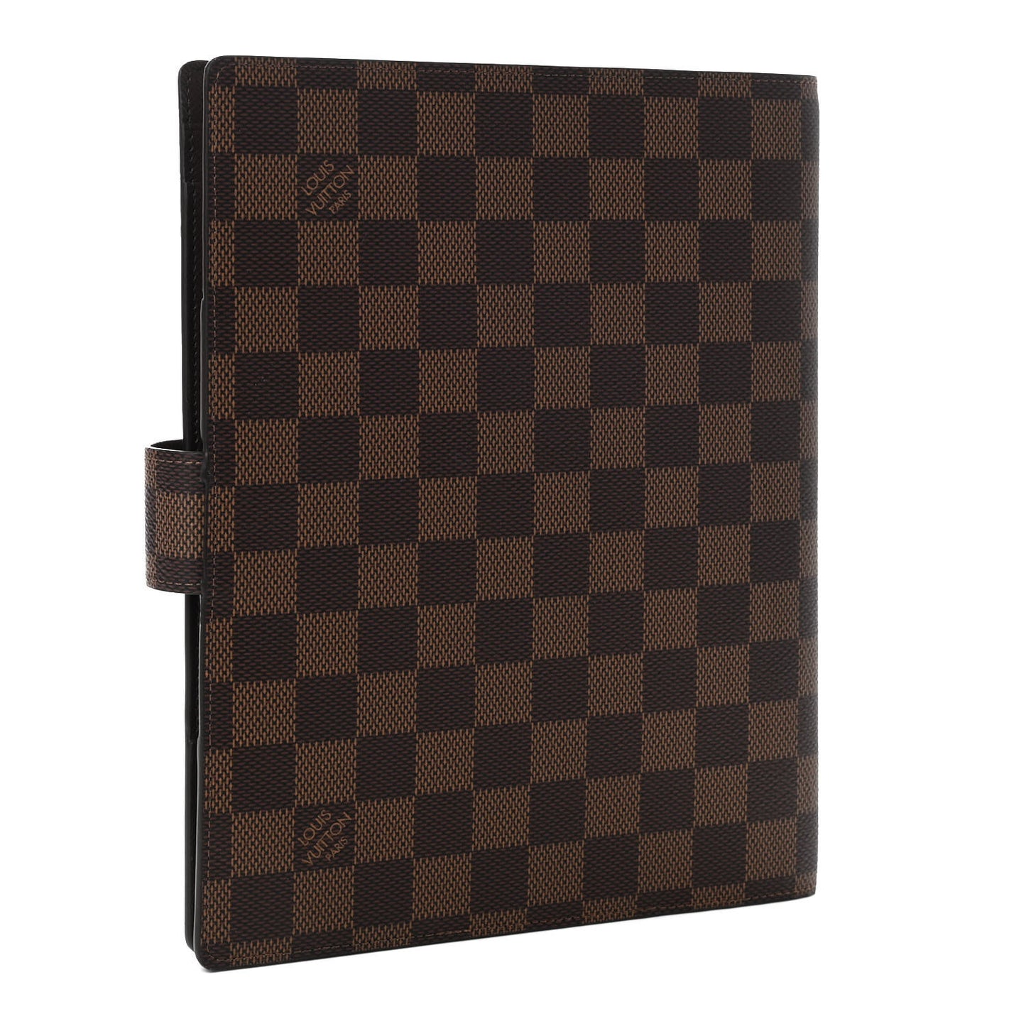 Damier Ebene Large Ring Agenda Cover
