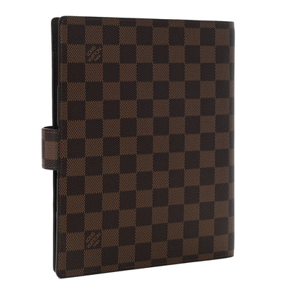 Louis Vuitton Damier Ebene Large Ring Agenda Cover 3 of 6
