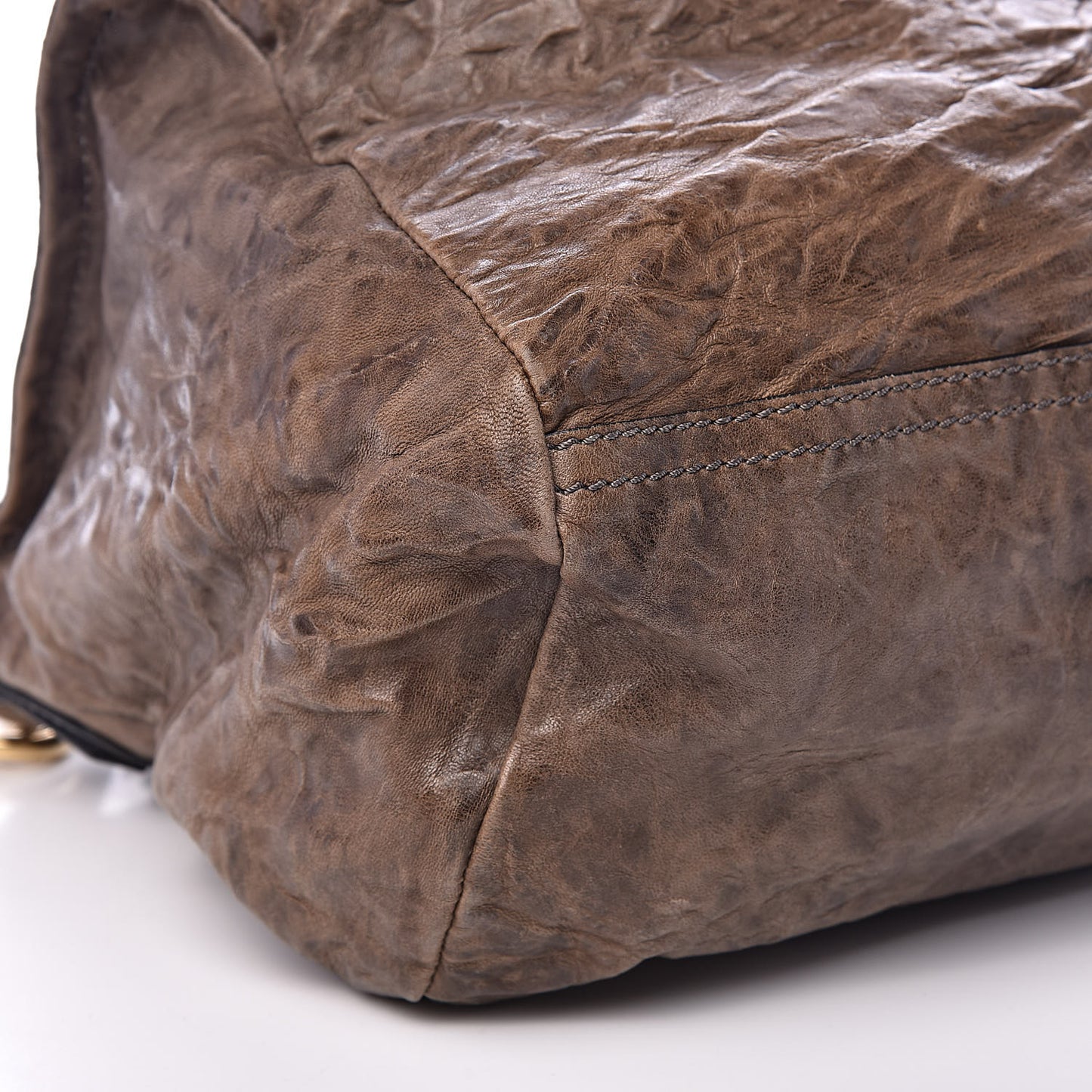 Tumbled Sheepskin Medium Pandora Charcoal