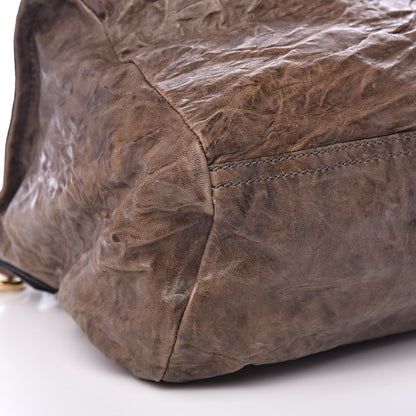 Givenchy Tumbled Sheepskin Medium Pandora Charcoal 8 of 11
