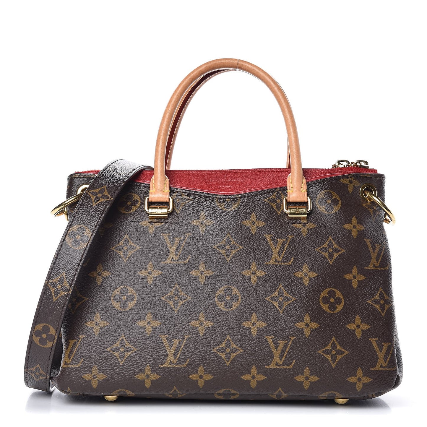 Monogram Pallas BB Cherry
