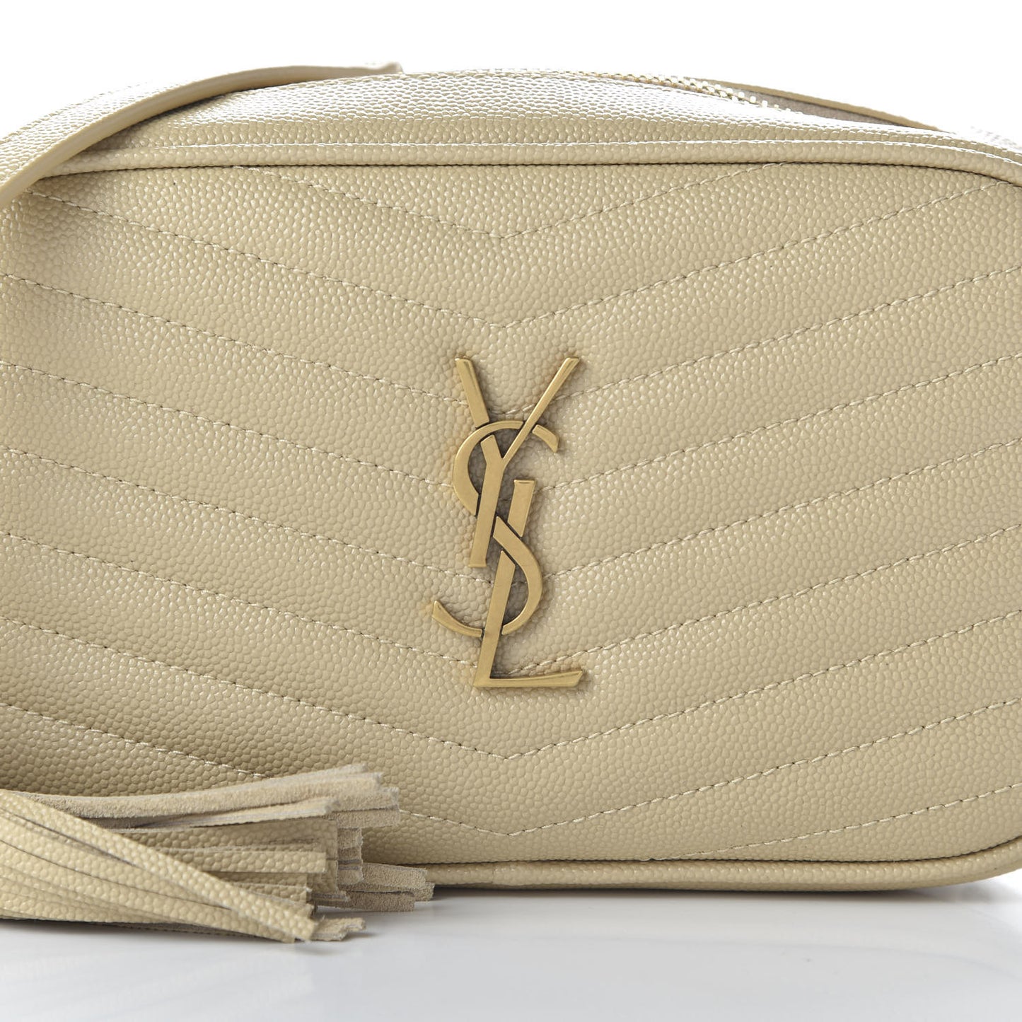 Grain De Poudre Matelasse Monogram Mini Lou Camera Bag Sea Salt