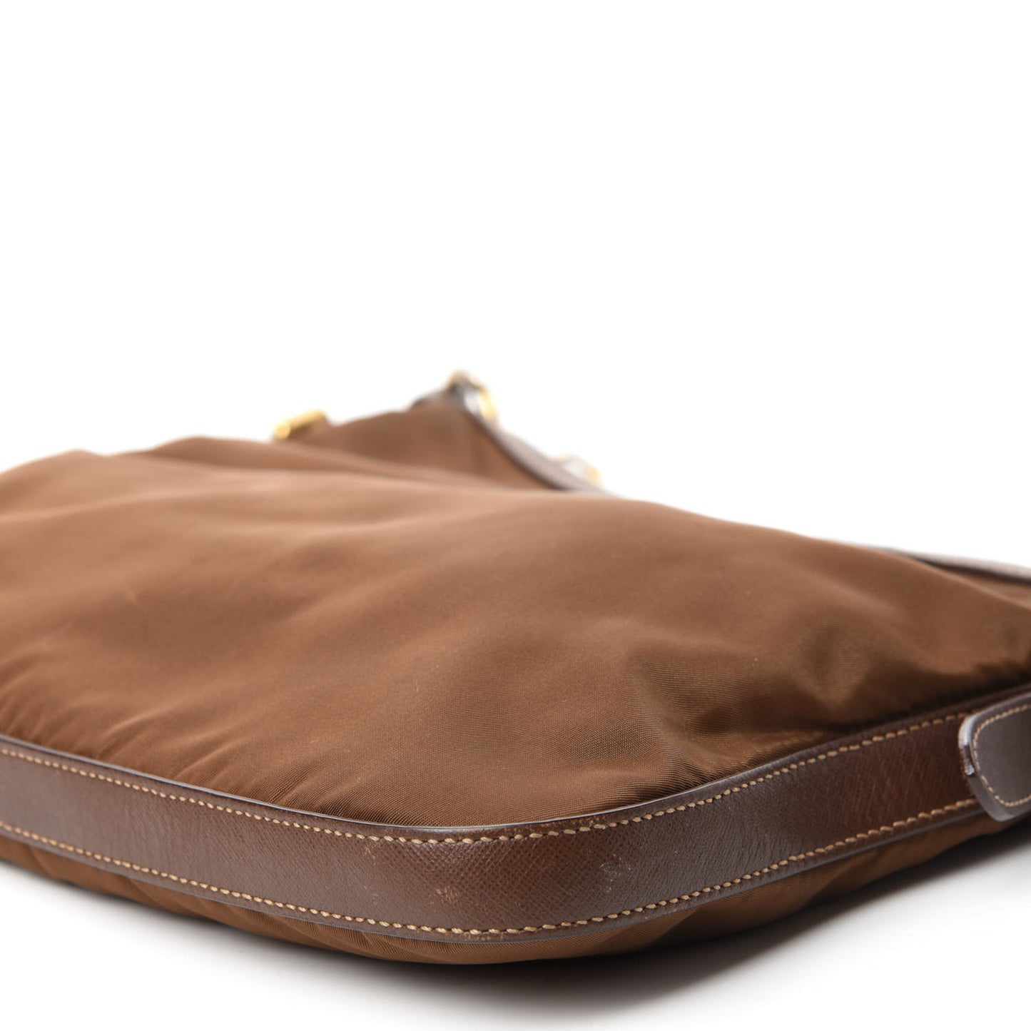 Tessuto Nylon Saffiano Messenger Bag Corinto