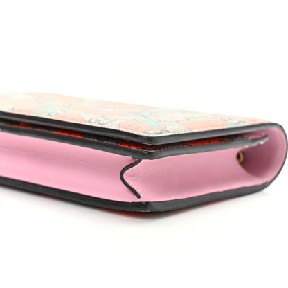 Gucci GG Supreme Monogram Strawberry Chain Wallet 8 of 9