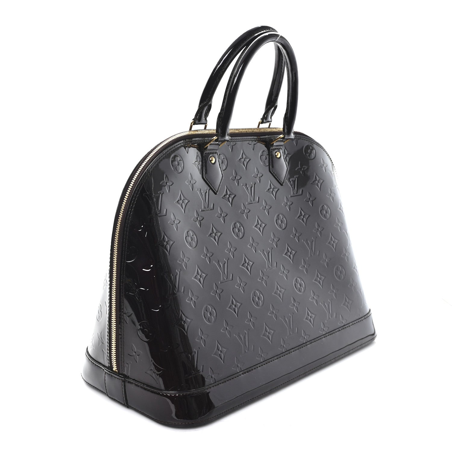 Louis Vuitton Vernis Alma GM Amarante 3 of 9