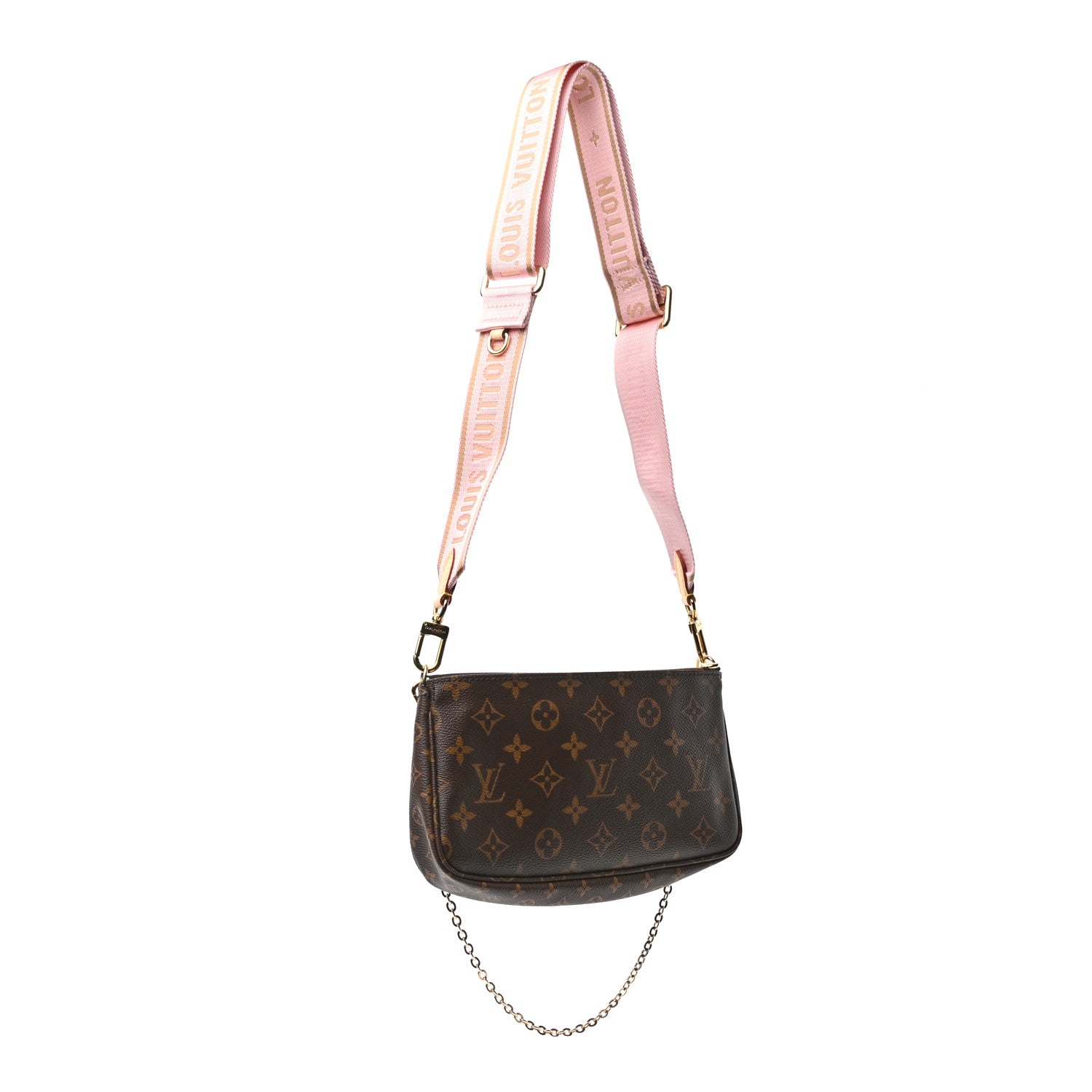 Louis Vuitton Monogram Multi Pochette Accessories Rose Clair 3 of 10