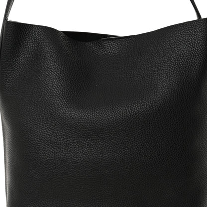 Mansur Gavriel Pebbled Calfskin Everyday Cabas Black 7 of 10