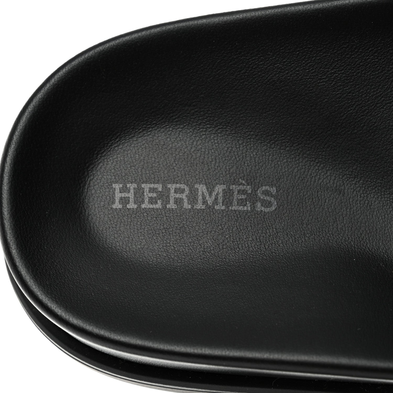 Hermes Calfskin Womens Empire Sandals 39 Black 8 of 8