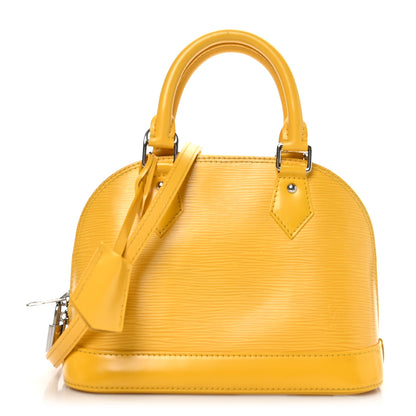 Louis Vuitton Epi Alma BB Citron 1 of 8