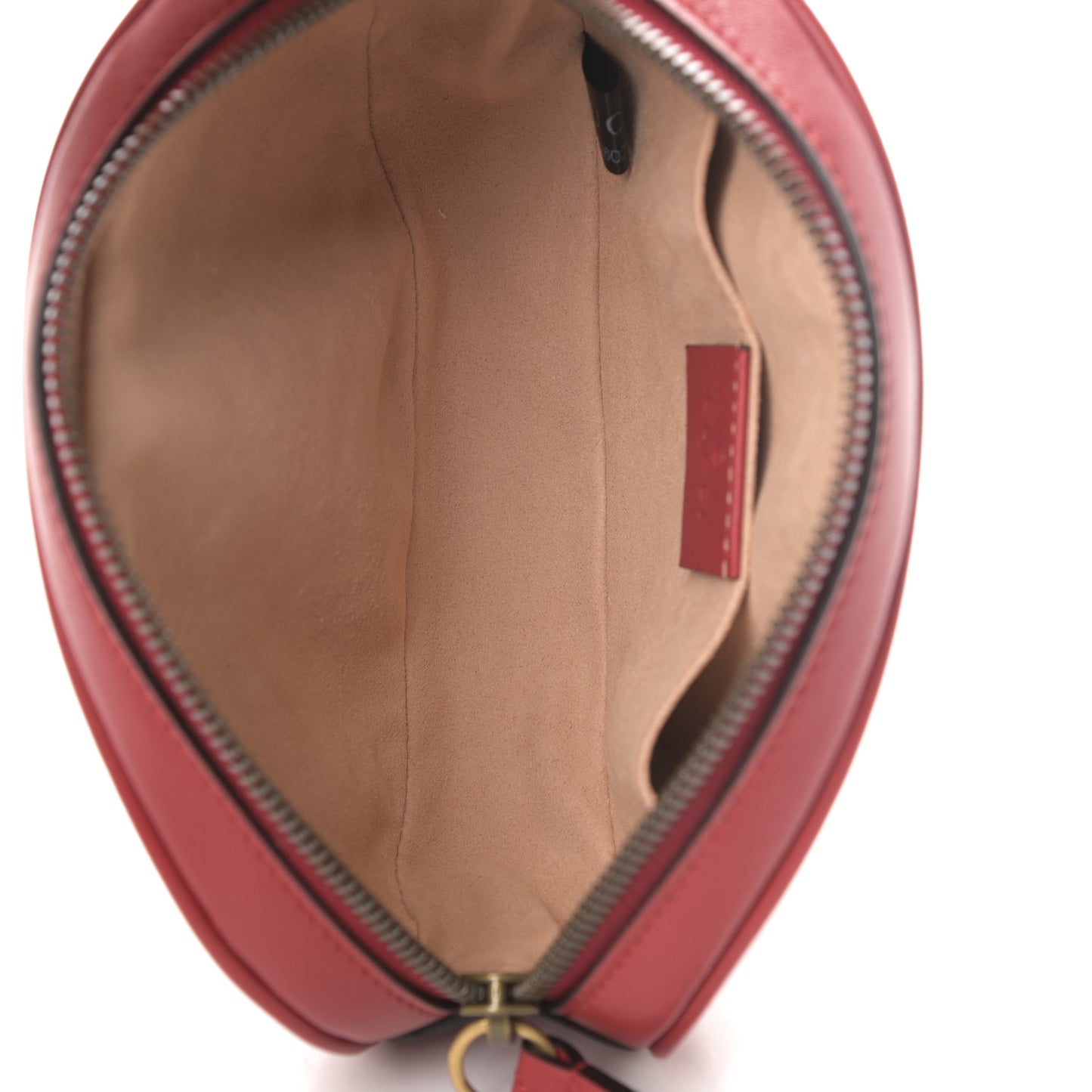 Calfskin Matelasse GG Marmont Belt Bag 95 38 Hibiscus Red