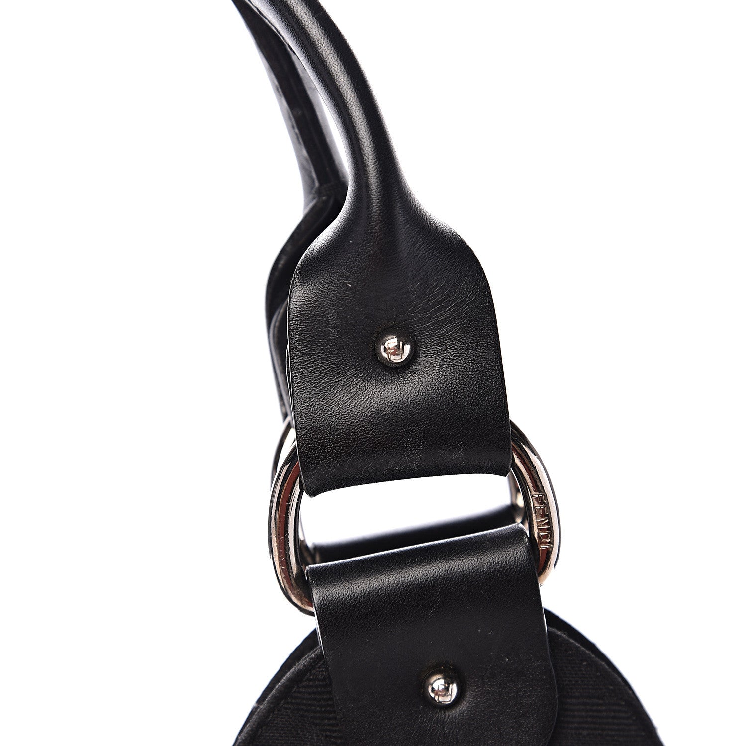 Fendi Zucchino Hobo Black 9 of 13