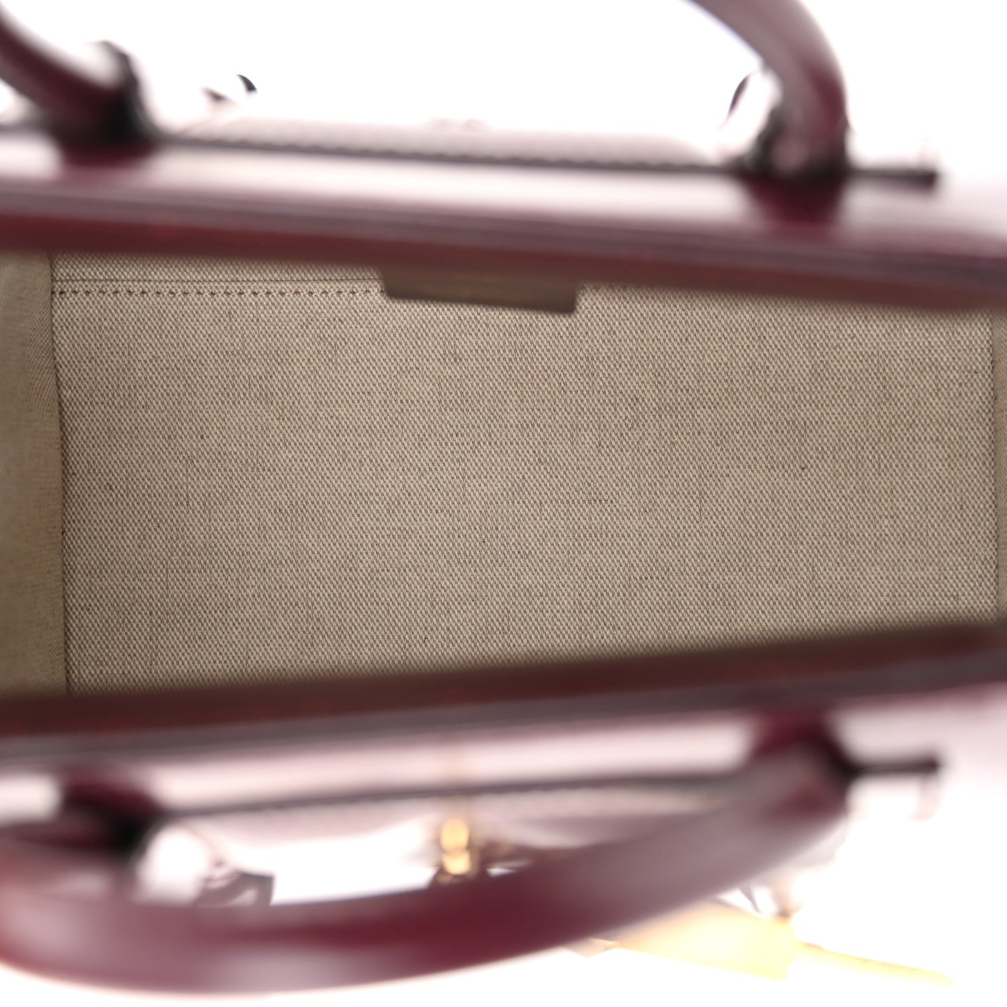 Box Calfskin Mini Lock Antigona Oxblood Red