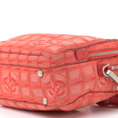 Chanel Nylon Small Travel Tote Red 7 of 16