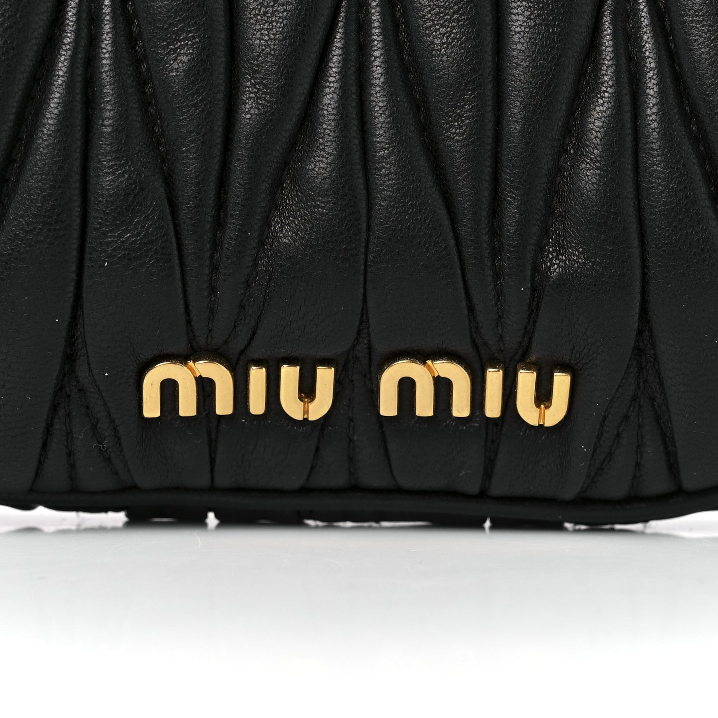 Nappa Matelasse Clutch Black