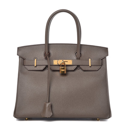 Hermes Epsom Birkin 30 Etain 1 of 29