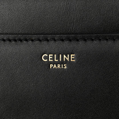Celine Satinated Calfskin Small 16 Top Handle Bag Black 6 of 12