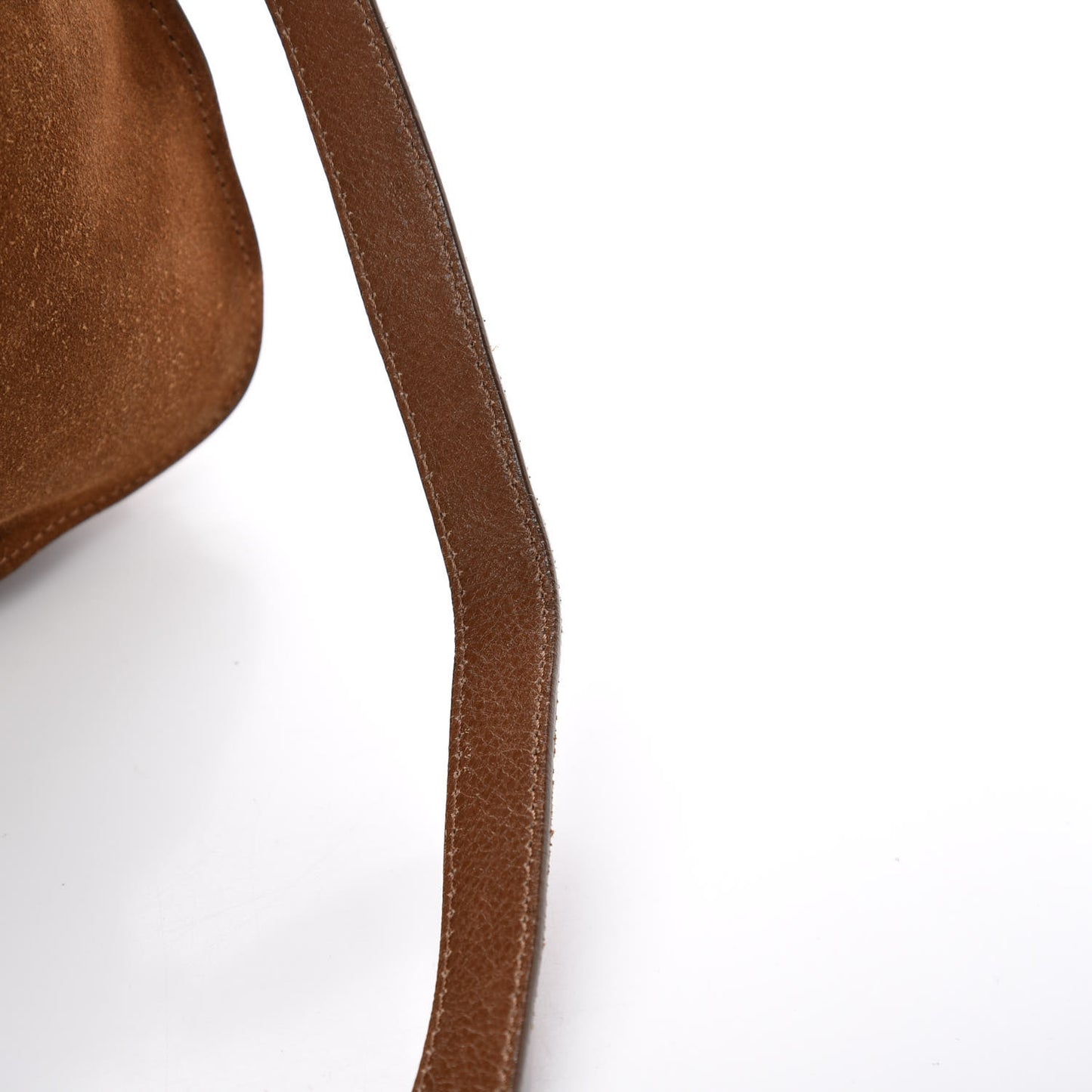 Suede Medium PS1 Satchel Tobacco
