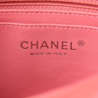 Chanel Lambskin Quilted Mini Rectangular Flap Pink 6 of 10