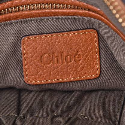 Chloe Calfskin Medium Marcie Satchel Tan 7 of 13