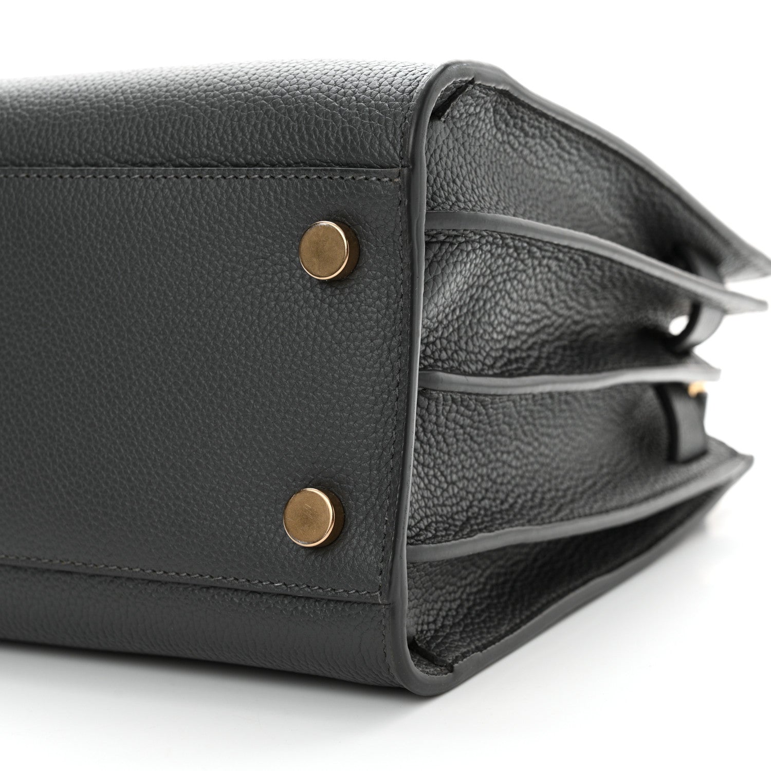 Saint Laurent Grained Calfskin Baby Sac De Jour Souple Storm 10 of 10