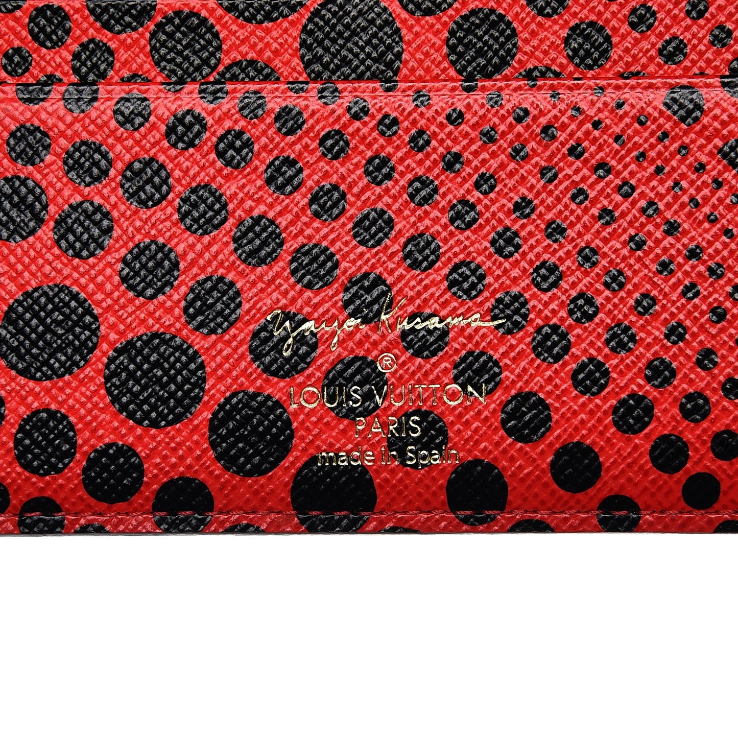 Monogram Kusama Waves Insolite Wallet Red