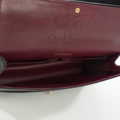 Chanel Lambskin Quilted Medium Bijoux Chain Double Flap Black 5 of 8