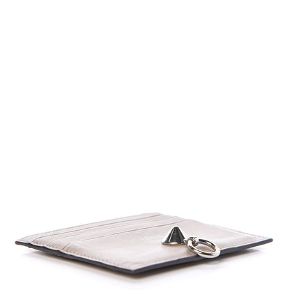 Fendi Vitello Liberty Century Lucido By The Way Card Holder Tortora 1 of 7