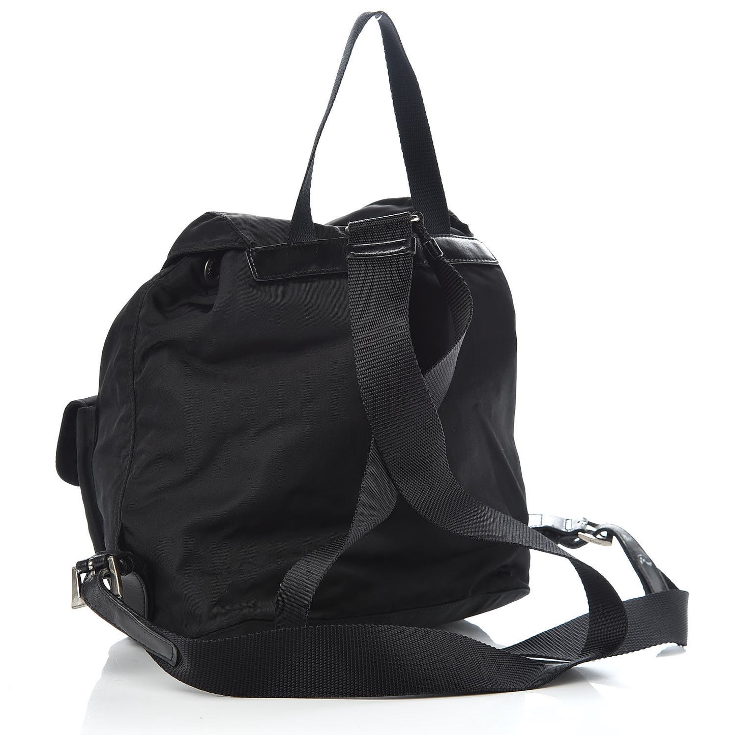 Tessuto Nylon Vela Small Backpack Black