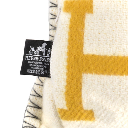 Hermes Wool Cashmere Avalon III Pillow PM Gris Soleil 3 of 3