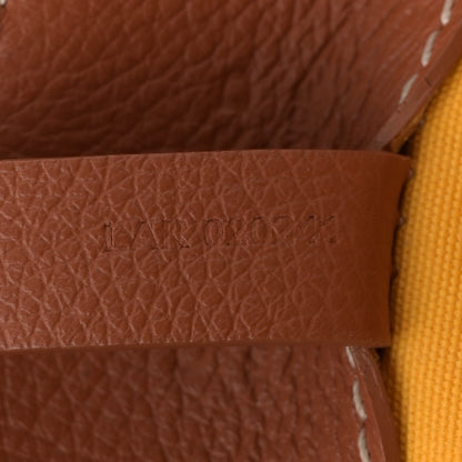 Goyard Goyardine Voltaire III Tote Black Gold 7 of 12
