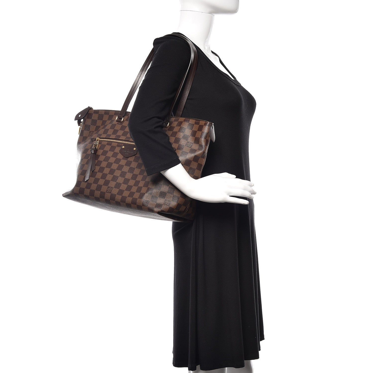 Louis Vuitton Damier Ebene Iena MM 2 of 9