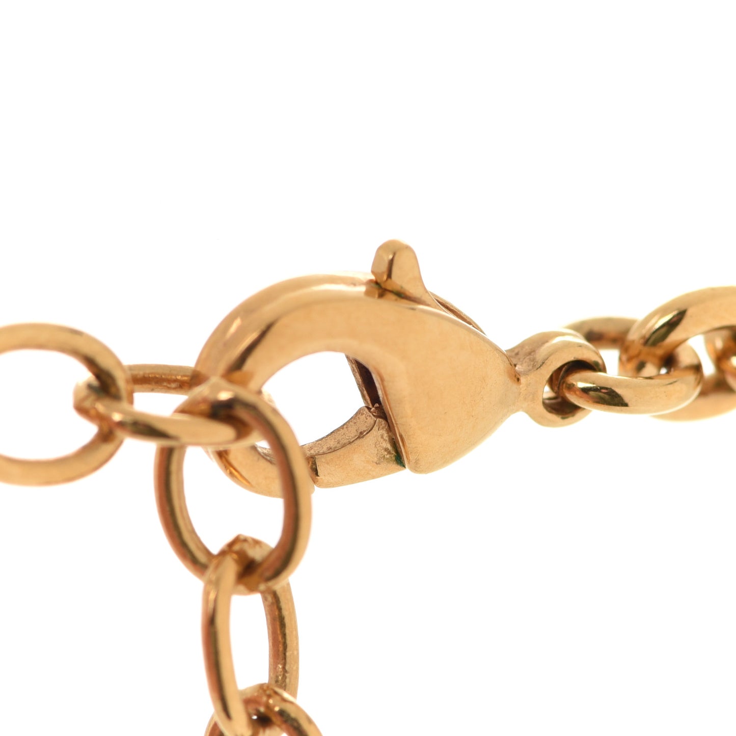 Metal Crystal CD Star Heart Necklace Aged Gold