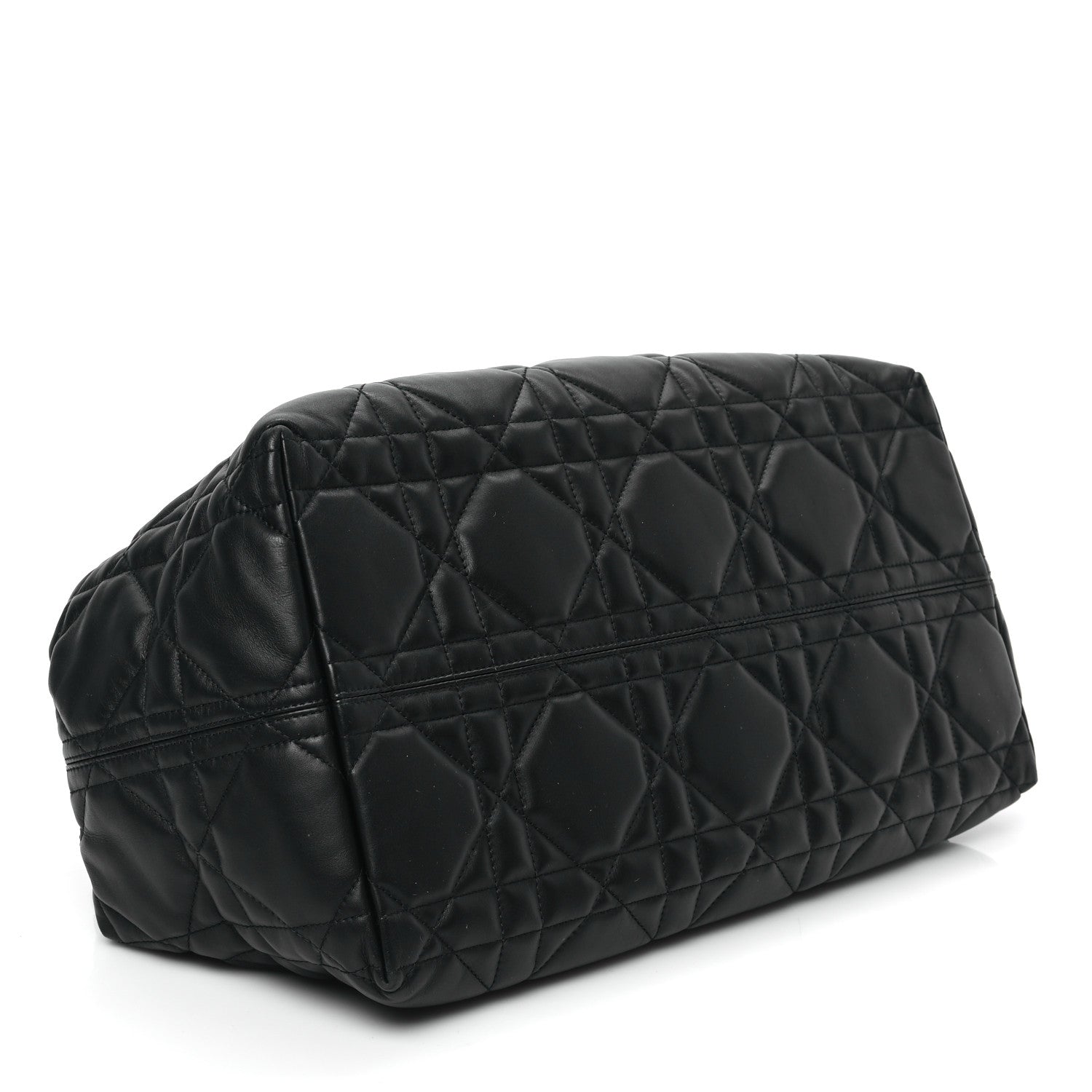 Christian Dior Calfskin Macrocannage Large Toujours Black 5 of 12