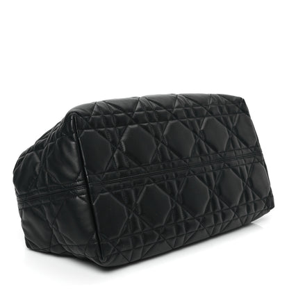 Christian Dior Calfskin Macrocannage Large Toujours Black 5 of 12