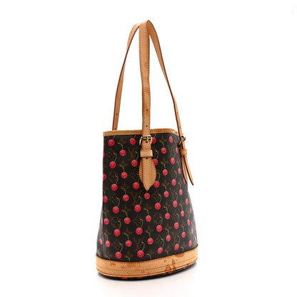 Louis Vuitton Monogram Cerises Bucket Bag 3 of 20