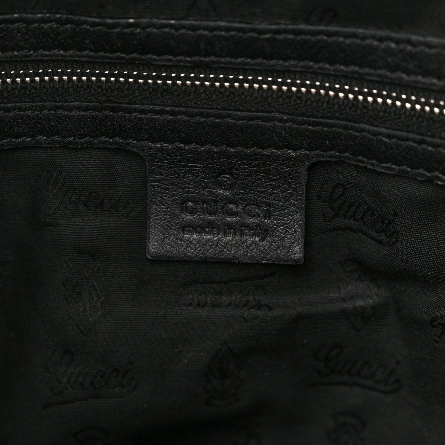 Gucci Guccissima Large GG Twins Hobo Black 6 of 14