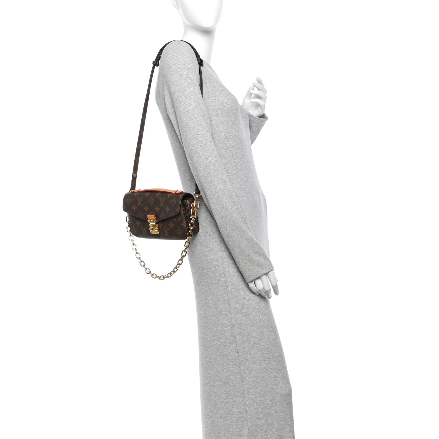 Louis Vuitton Monogram Pochette Metis East West 2 of 10