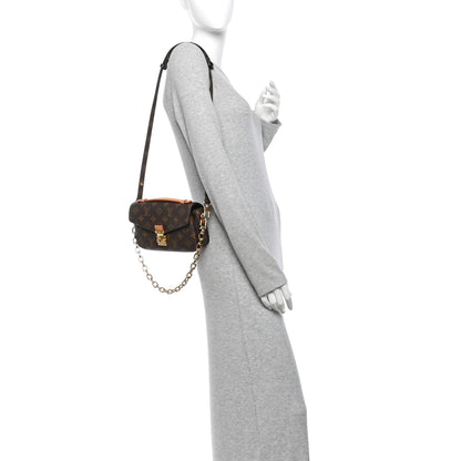 Louis Vuitton Monogram Pochette Metis East West 2 of 10
