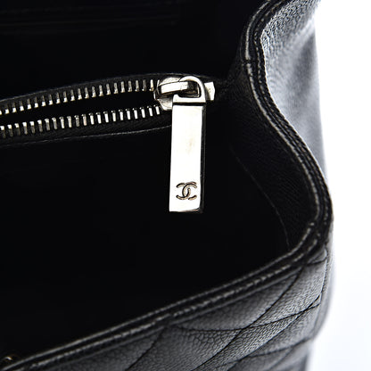 Chanel Caviar Quilted Grand Shopping Tote GST Black 9 of 12