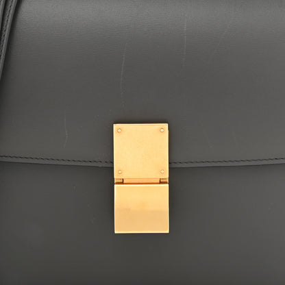 Celine Box Calfskin Medium Classic Box Flap Bag Zinc 8 of 12