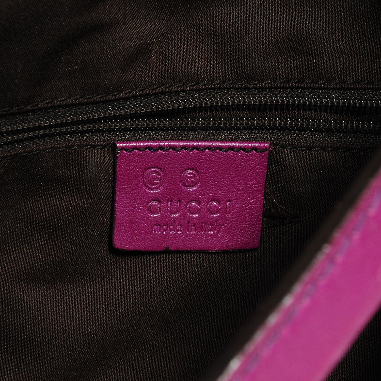 Gucci Guccissima Medium New Britt Hobo Purple 6 of 8