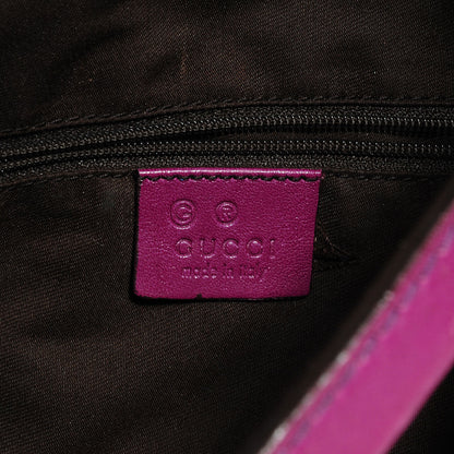 Gucci Guccissima Medium New Britt Hobo Purple 6 of 8