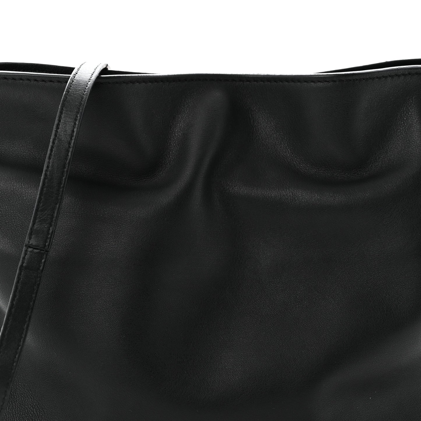Calfskin Mini Flamenco Knot Clutch Black
