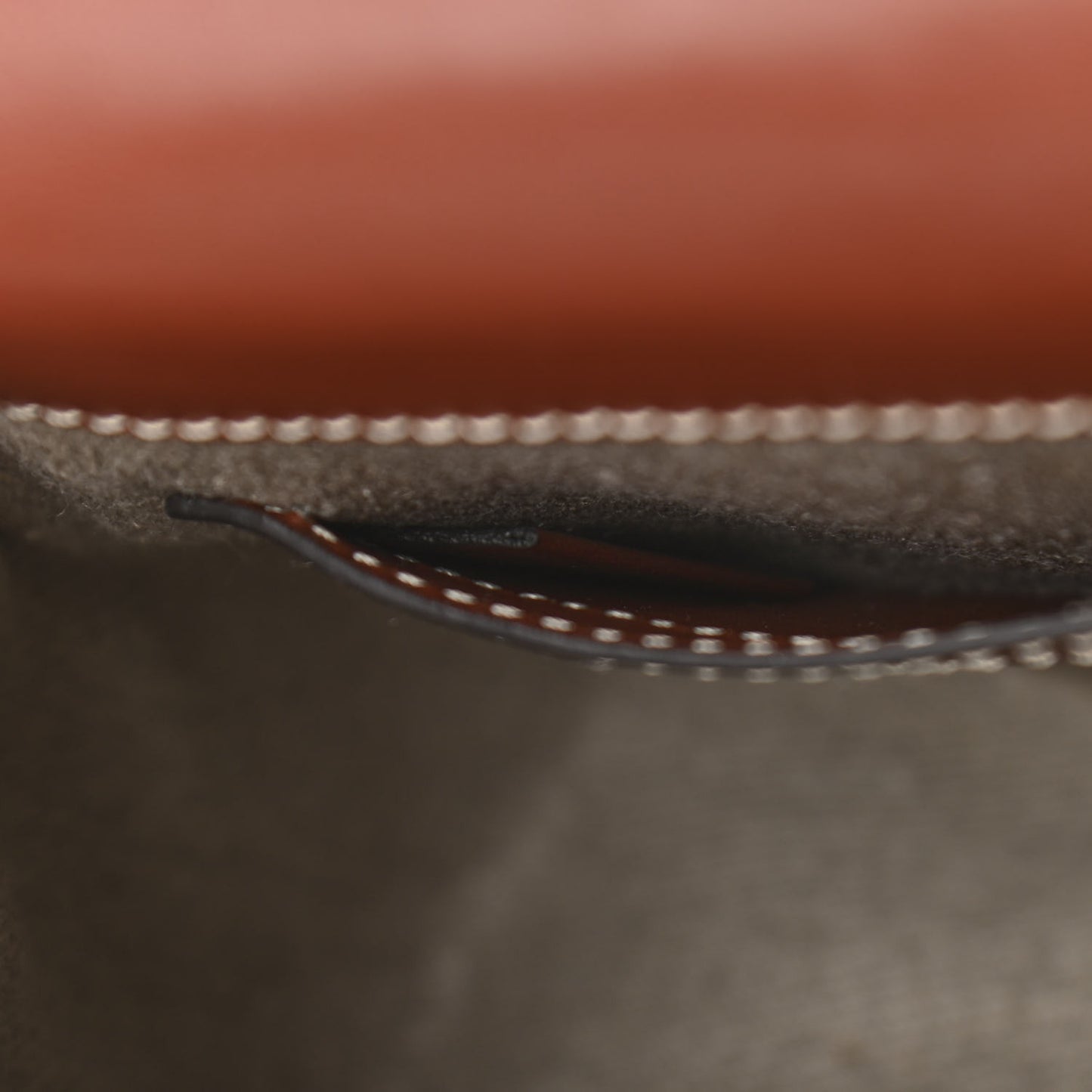 Nappa Shiny Calfskin Patchwork Small Marcie Round Crossbody Sepia Brown